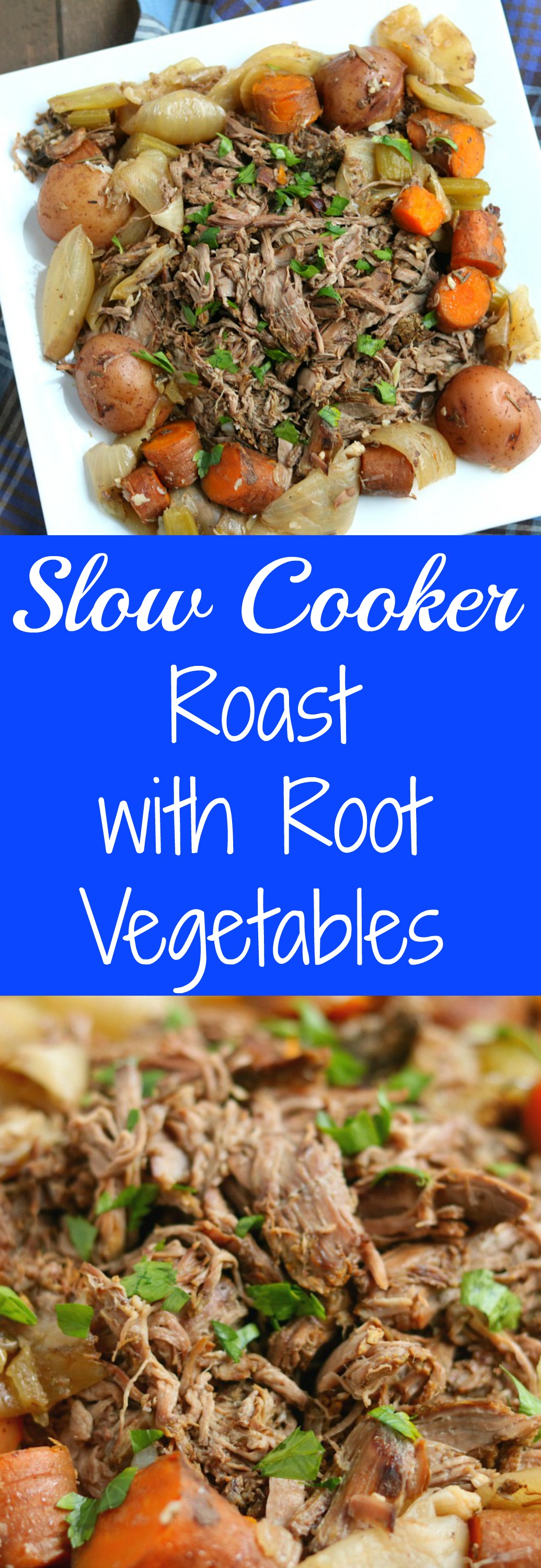 Slow Cooker Roast With Root Vegetables