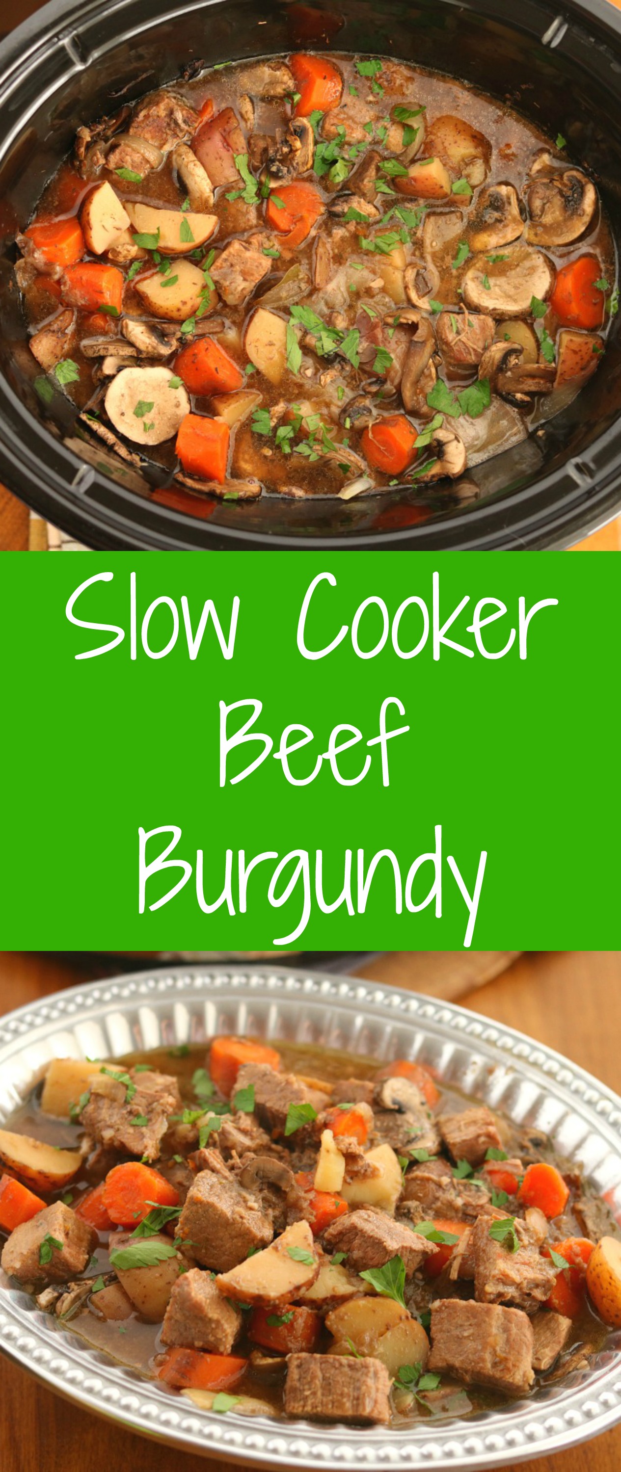 Slow Cooker Beef Burgundy (beef Bourguignon)